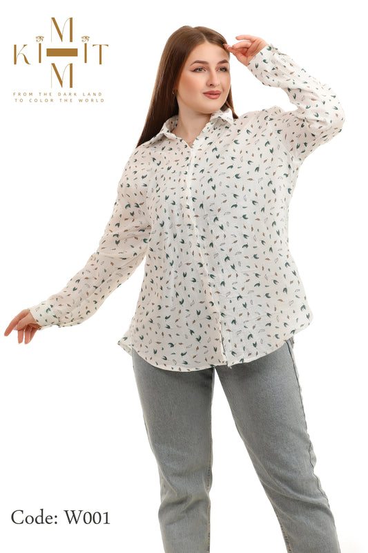 Shirt With Tree Leaves