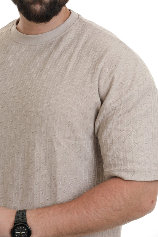 Oversize Ribbed (Beige)