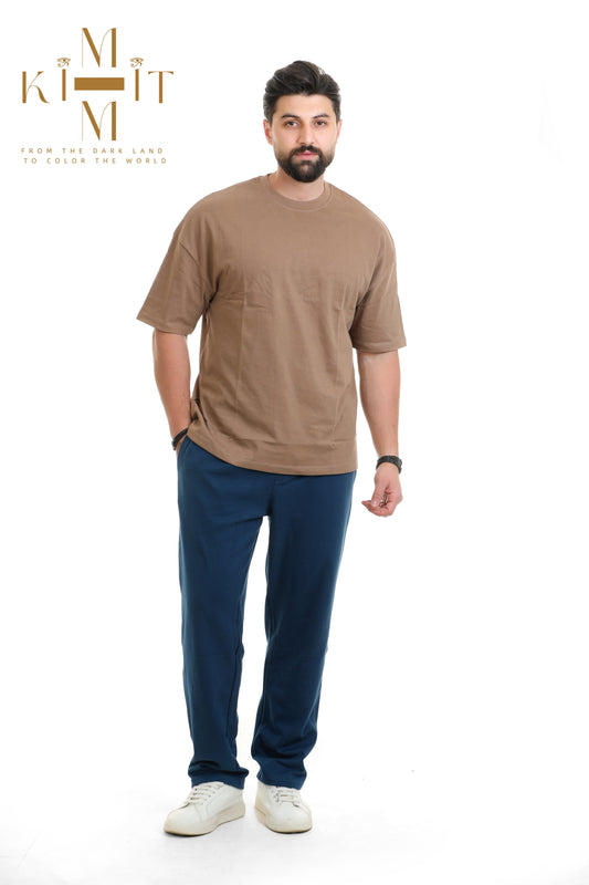 Set Plain (Pale Taupe + Navy)