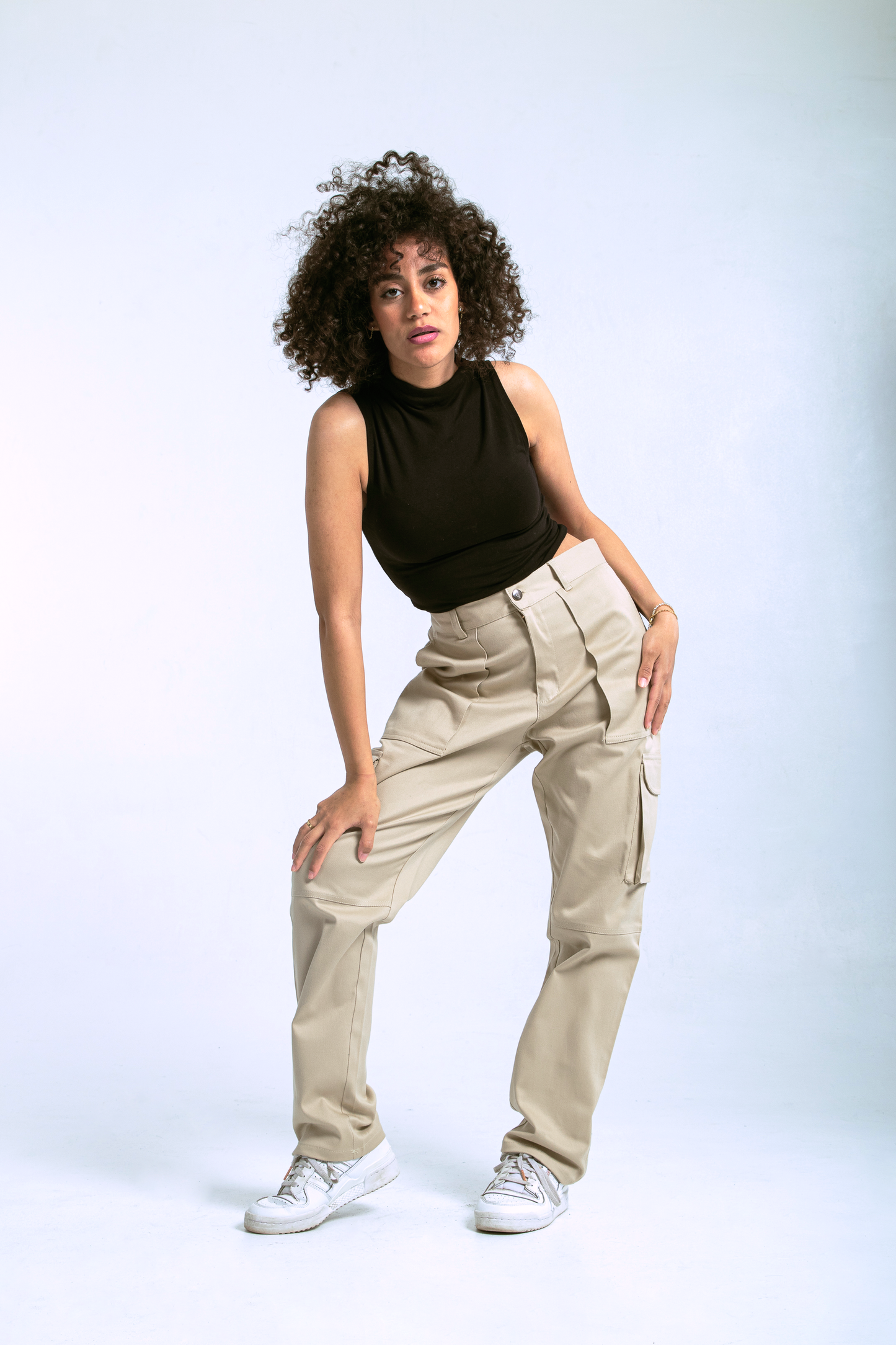 Cargo Pants (Beige)