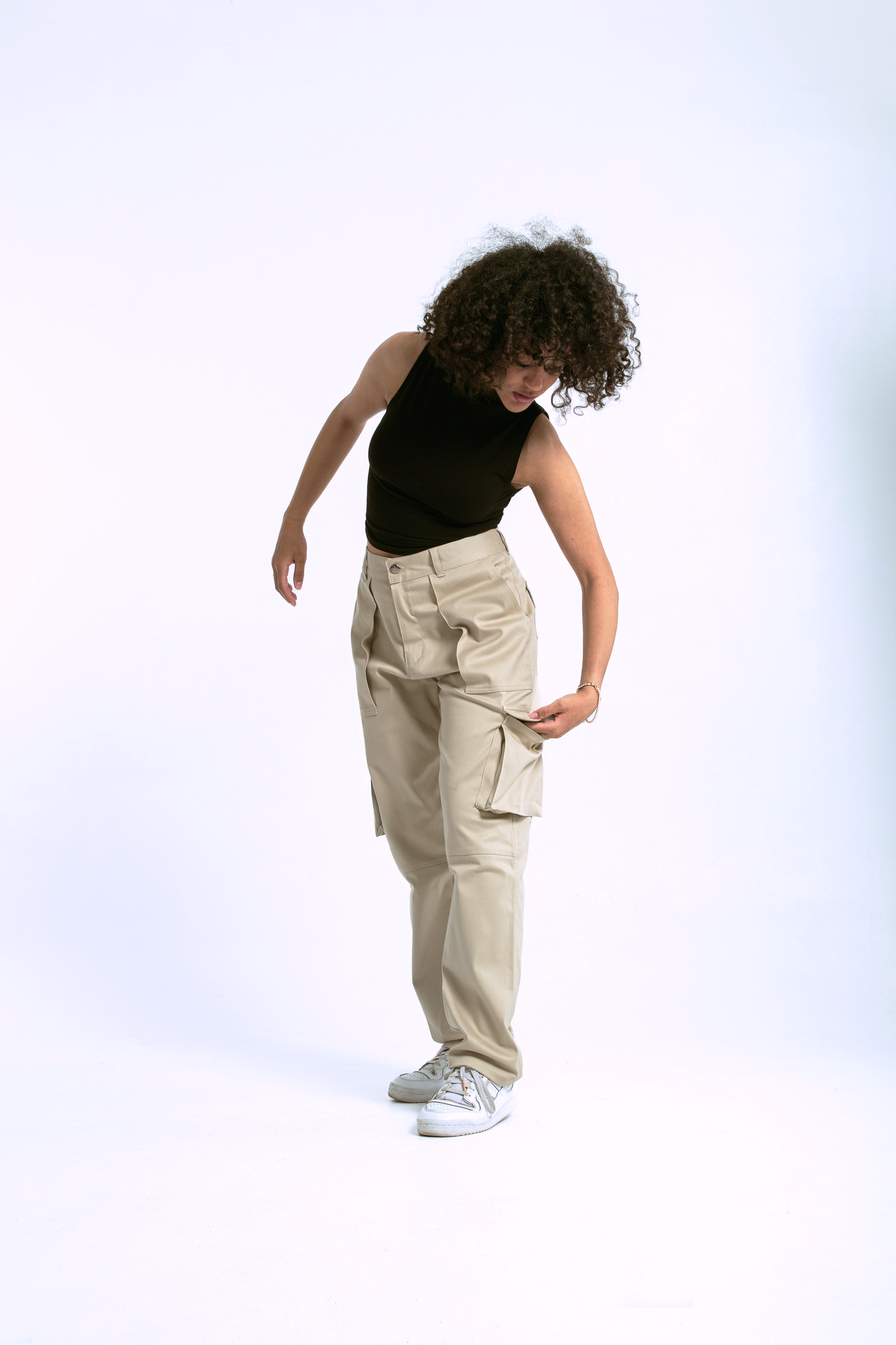 Cargo Pants (Beige)