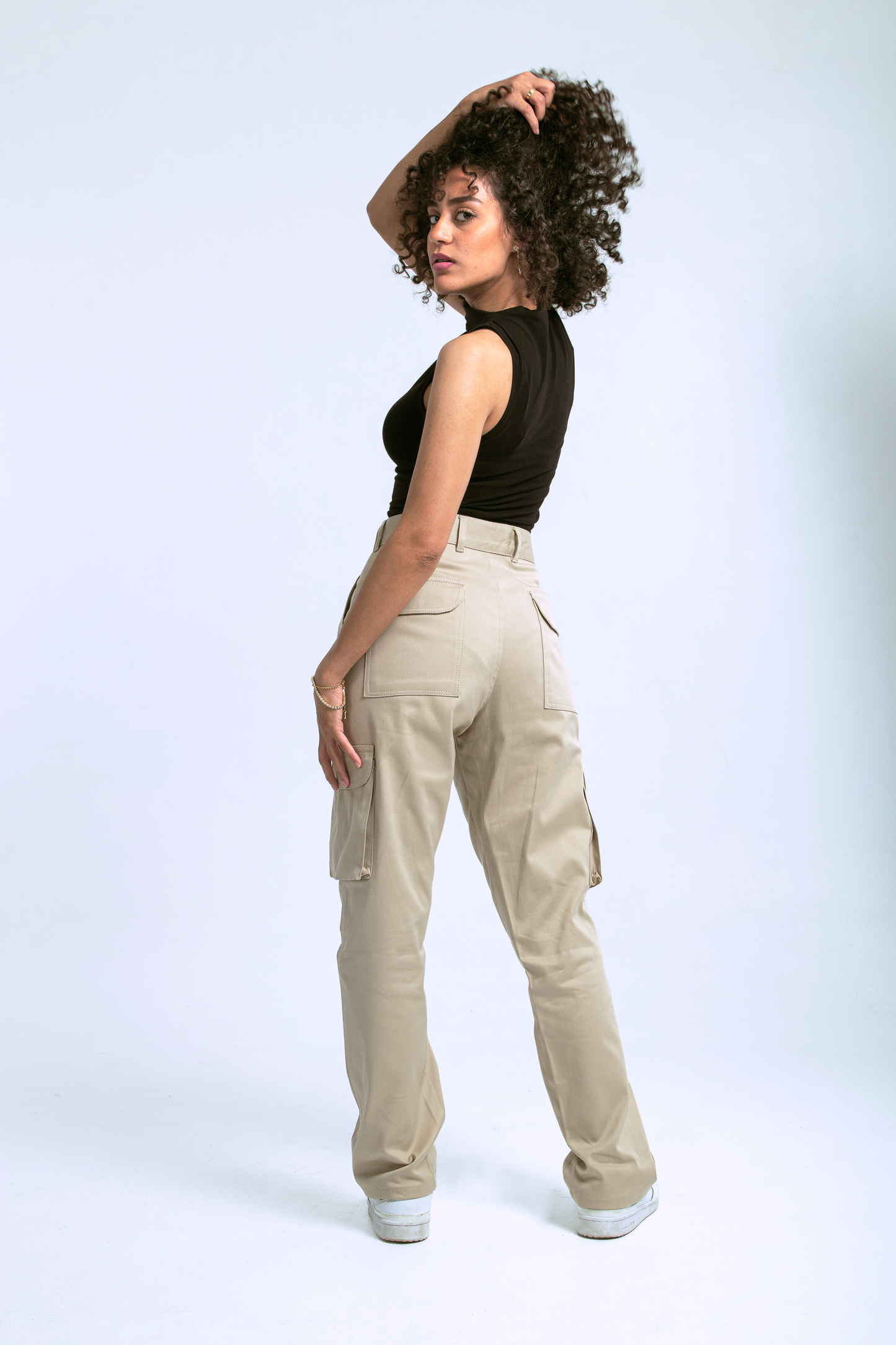 Cargo Pants (Beige)