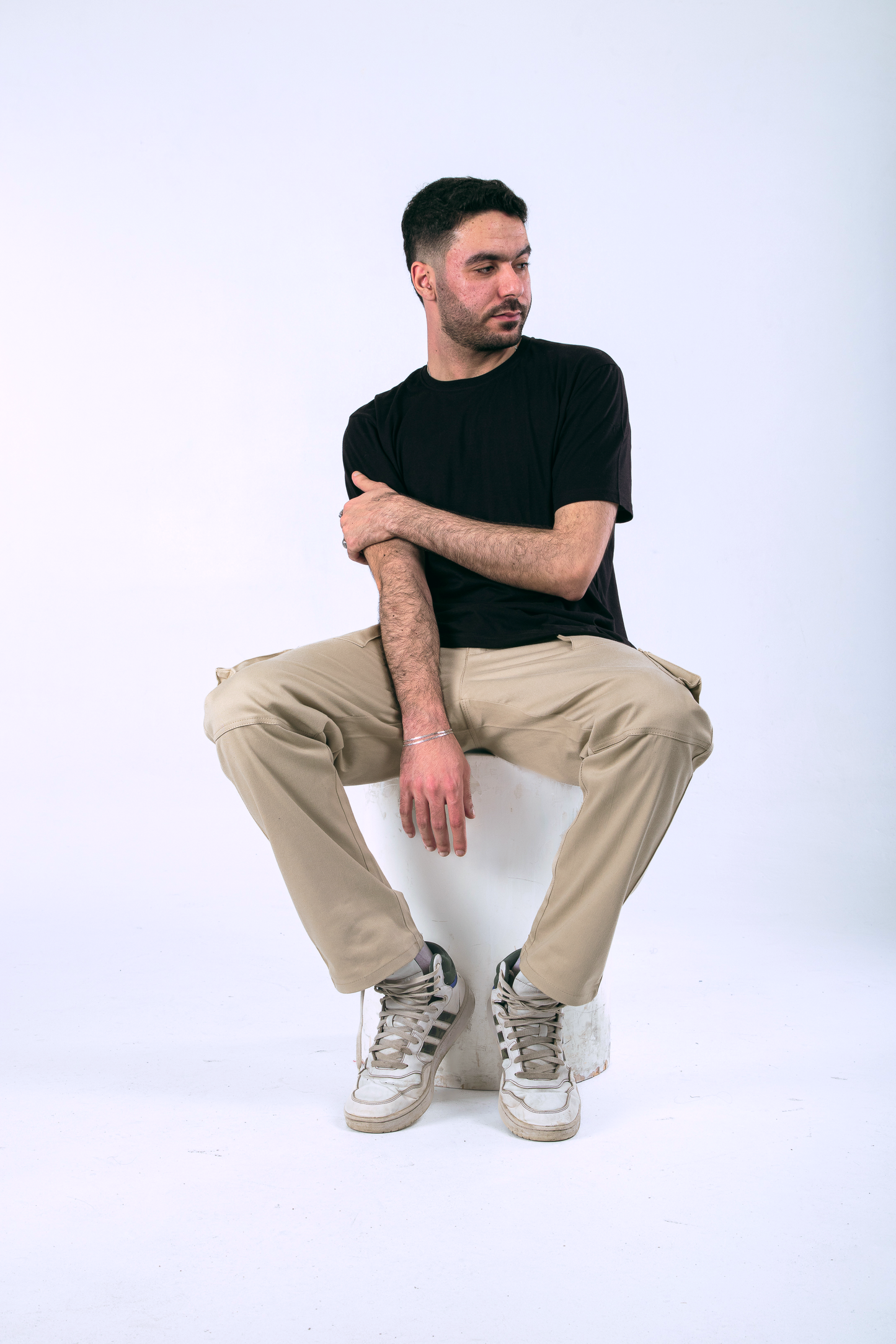 Cargo Pants (Beige)