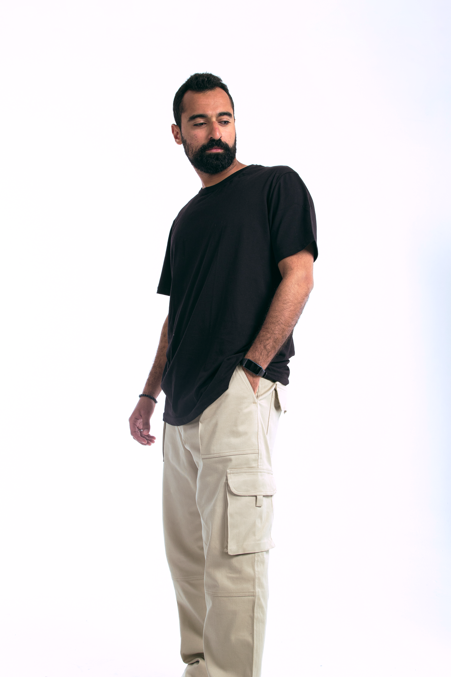 Cargo Pants (Beige)