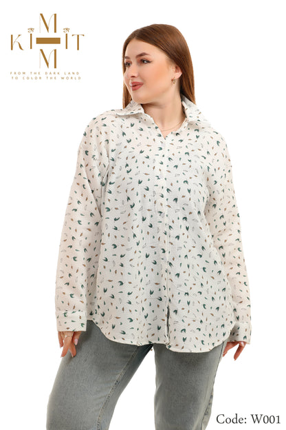 Shirt With Tree Leaves