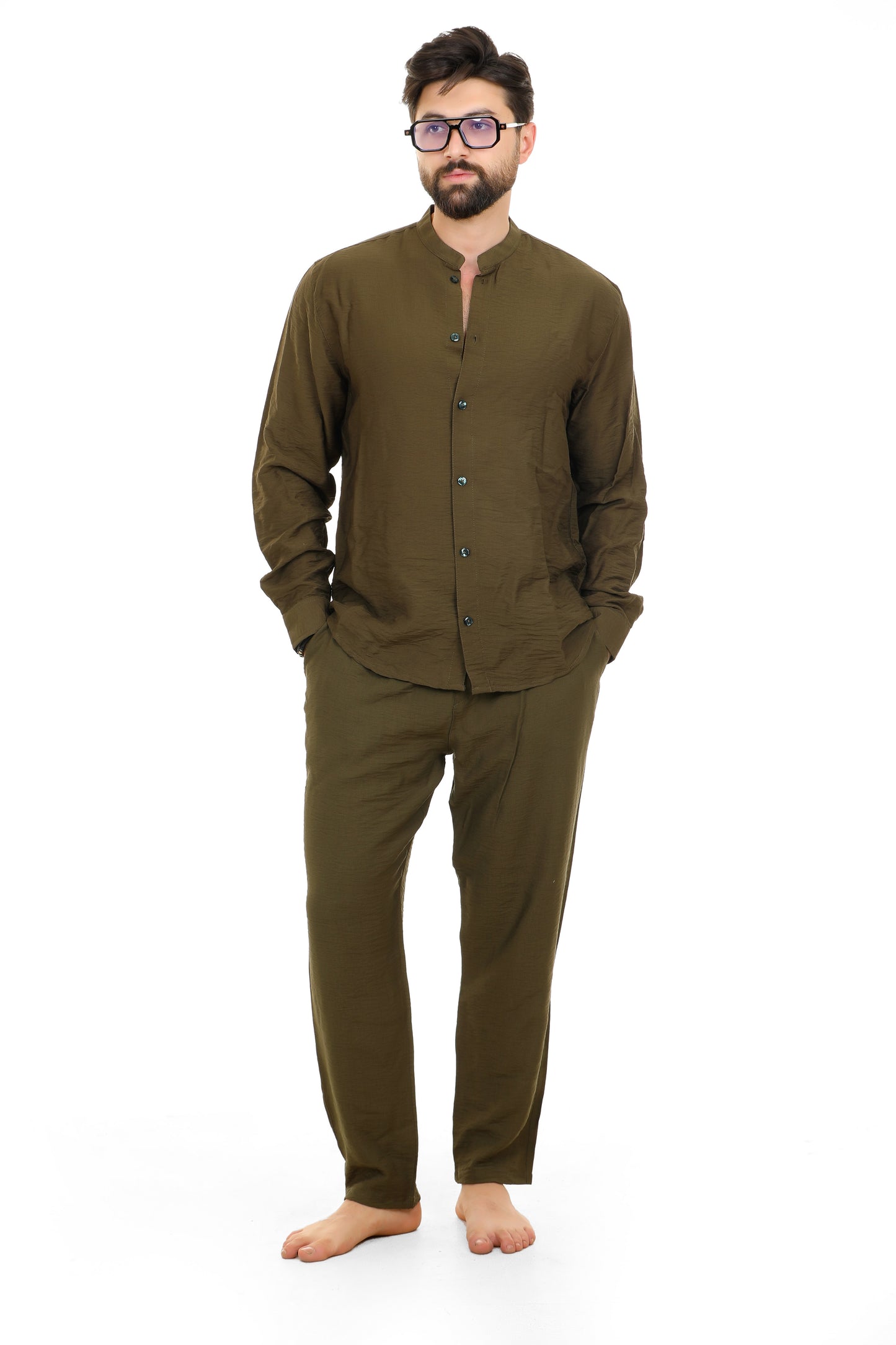 Set Kattan (Olive Brown)