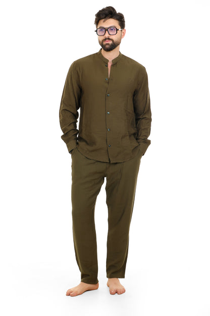 Set Kattan (Olive Brown)