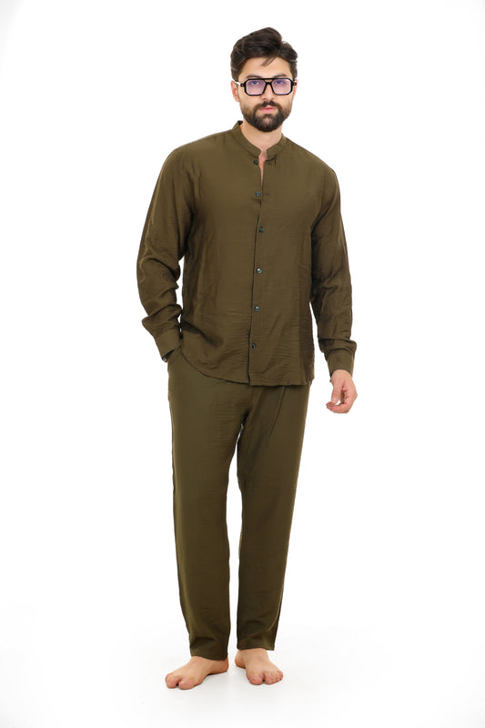 Set Kattan (Olive Brown)