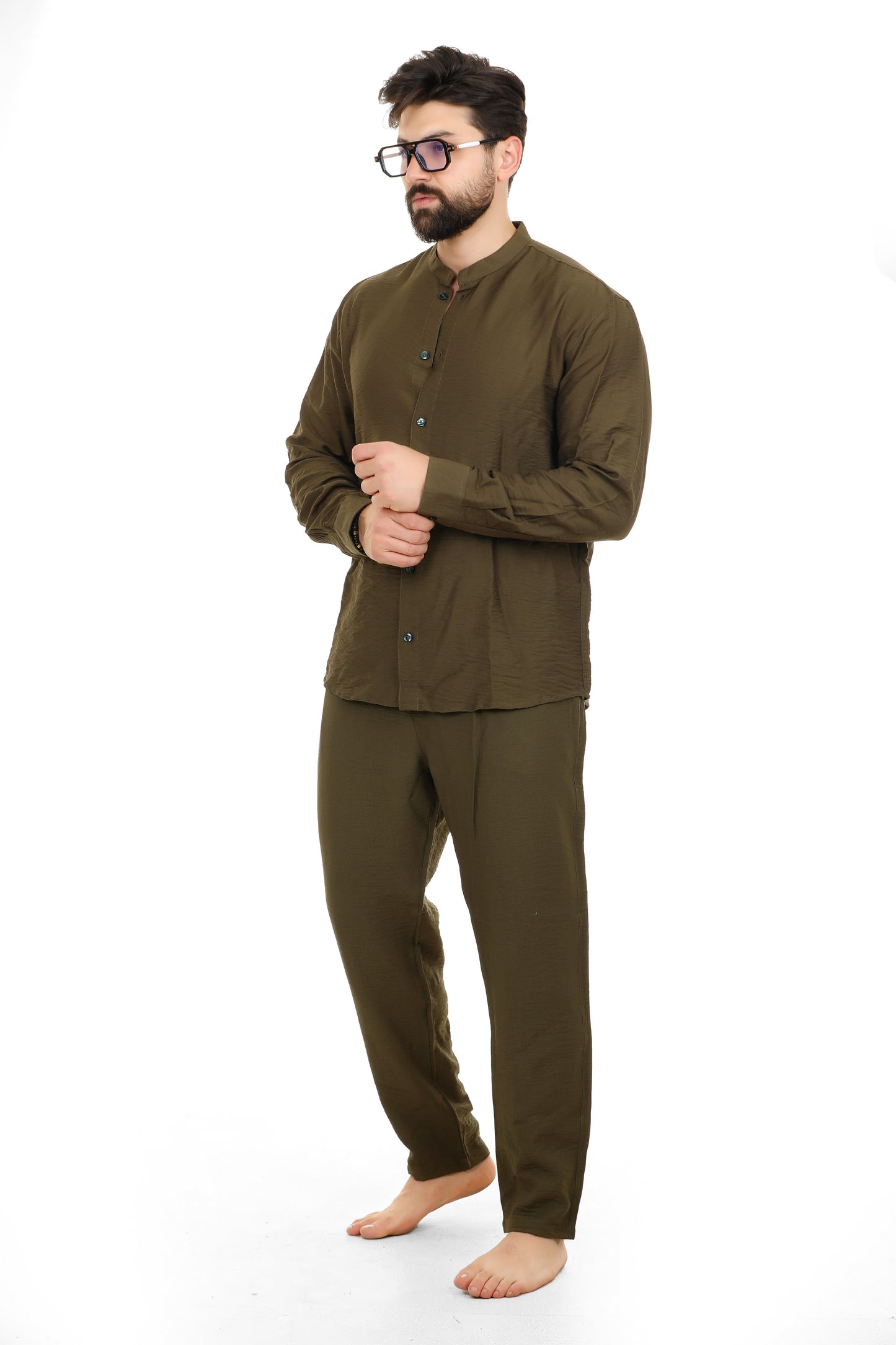 Set Kattan (Olive Brown)