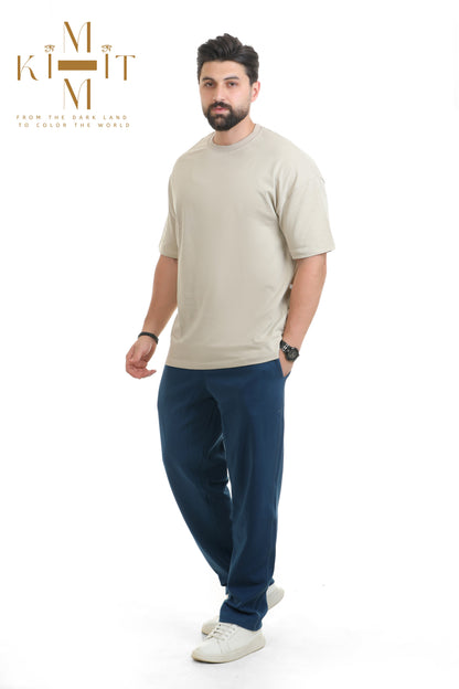Set Plain (Off White Cream + Navy)