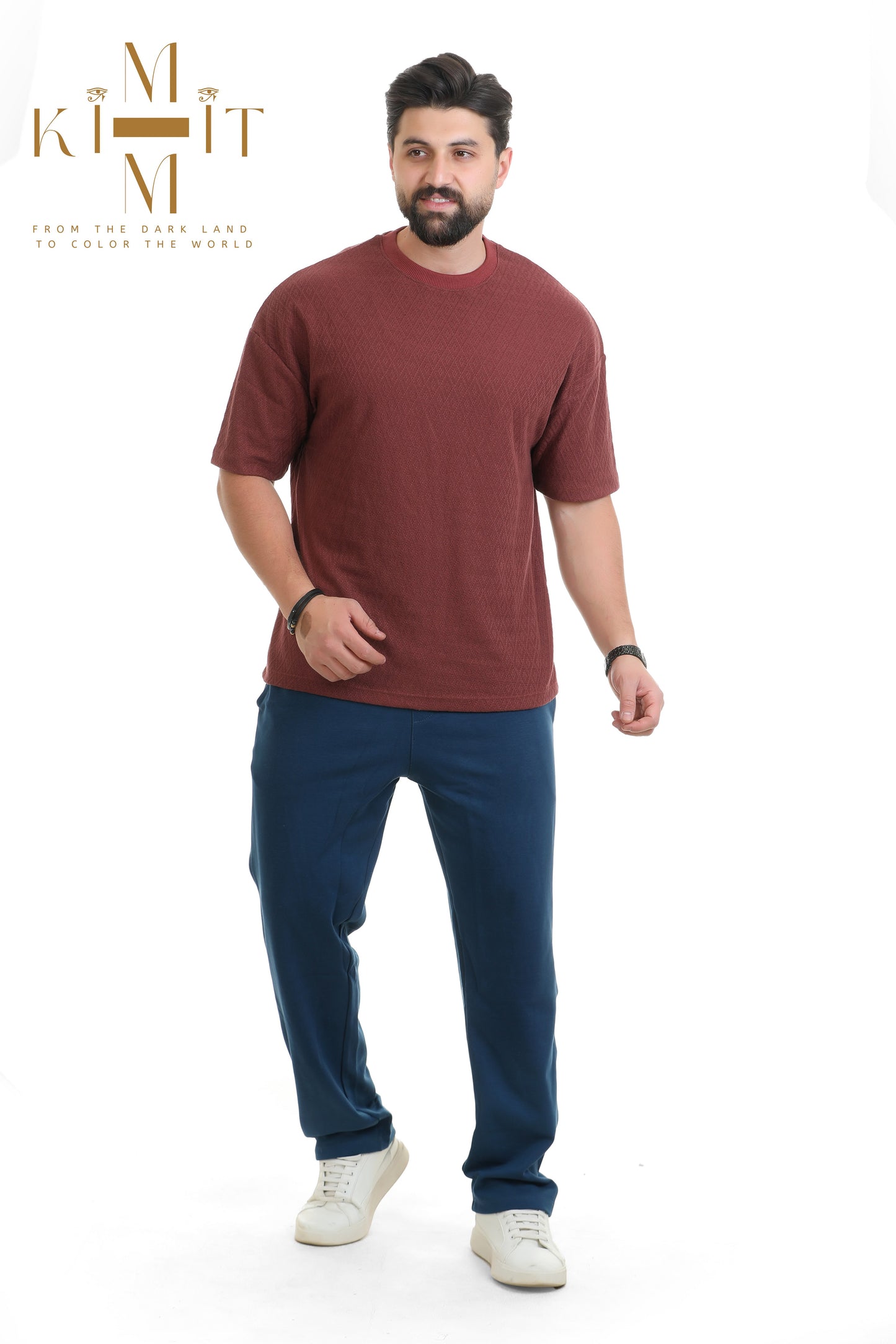 Set Ribbed (Burgundy + Navy)