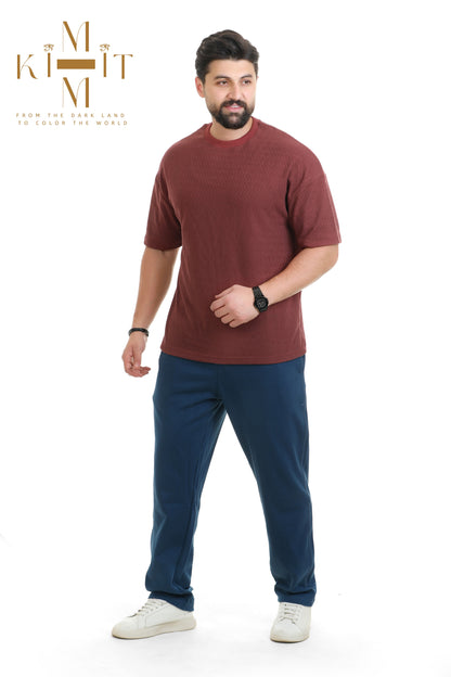 Set Ribbed (Burgundy + Navy)