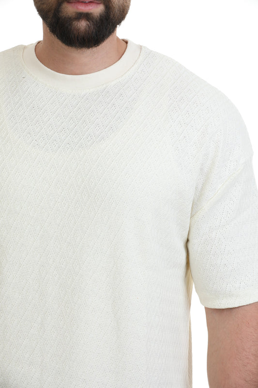 Oversize Ribbed (Off White)