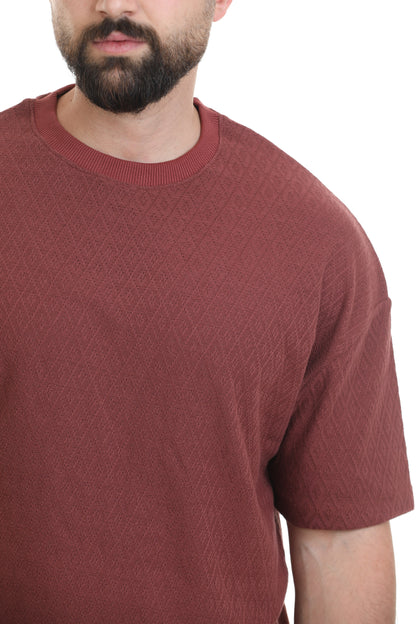 Oversize Ribbed (Burgundy)