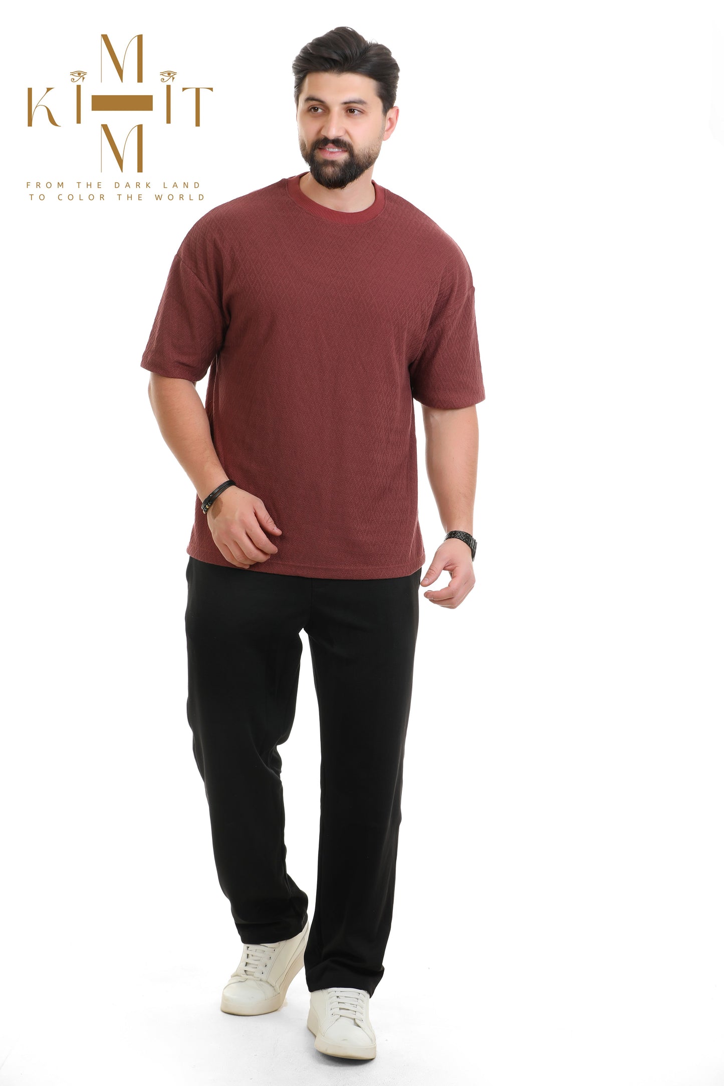 Set Ribbed (Burgundy + Black)