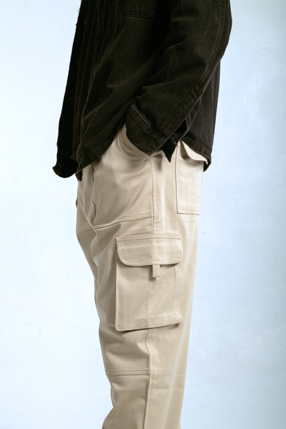 Cargo Pants (Beige)