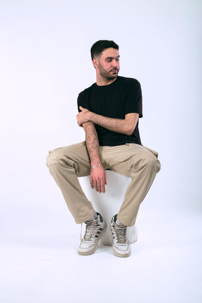 Cargo Pants (Beige)